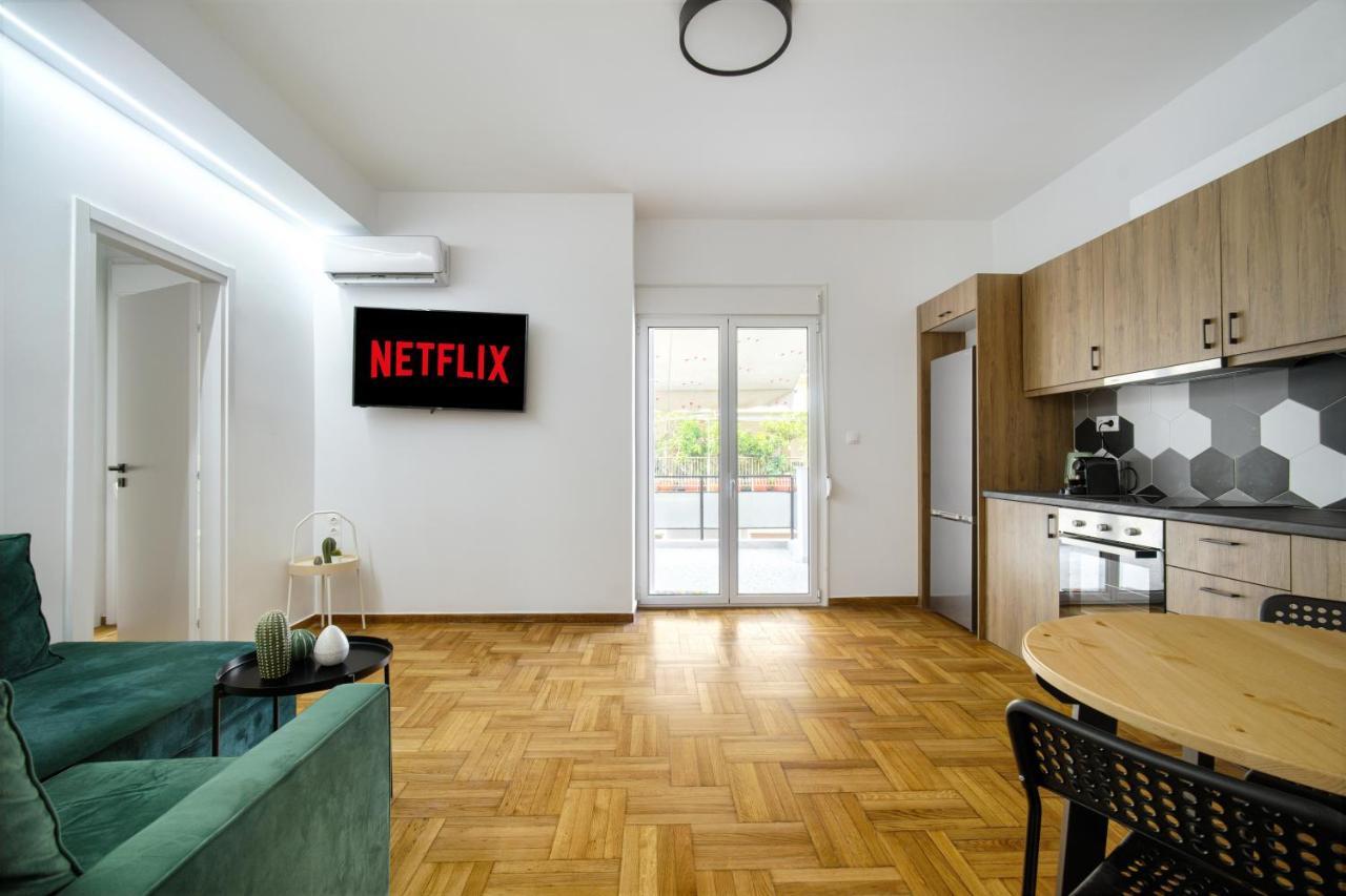 Majestic Flat With Huge Terrace In The City Center Athen Eksteriør billede