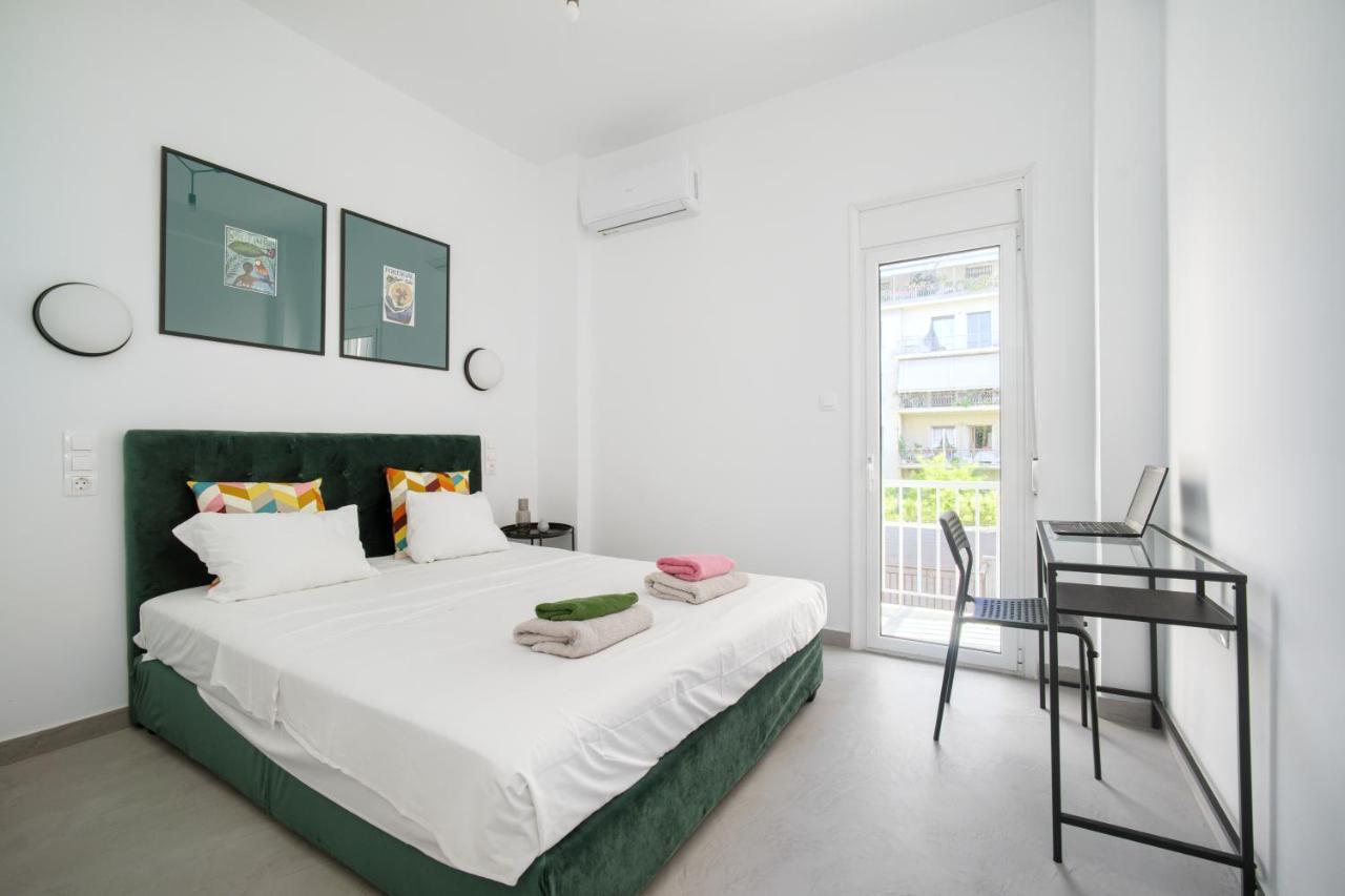 Majestic Flat With Huge Terrace In The City Center Athen Eksteriør billede